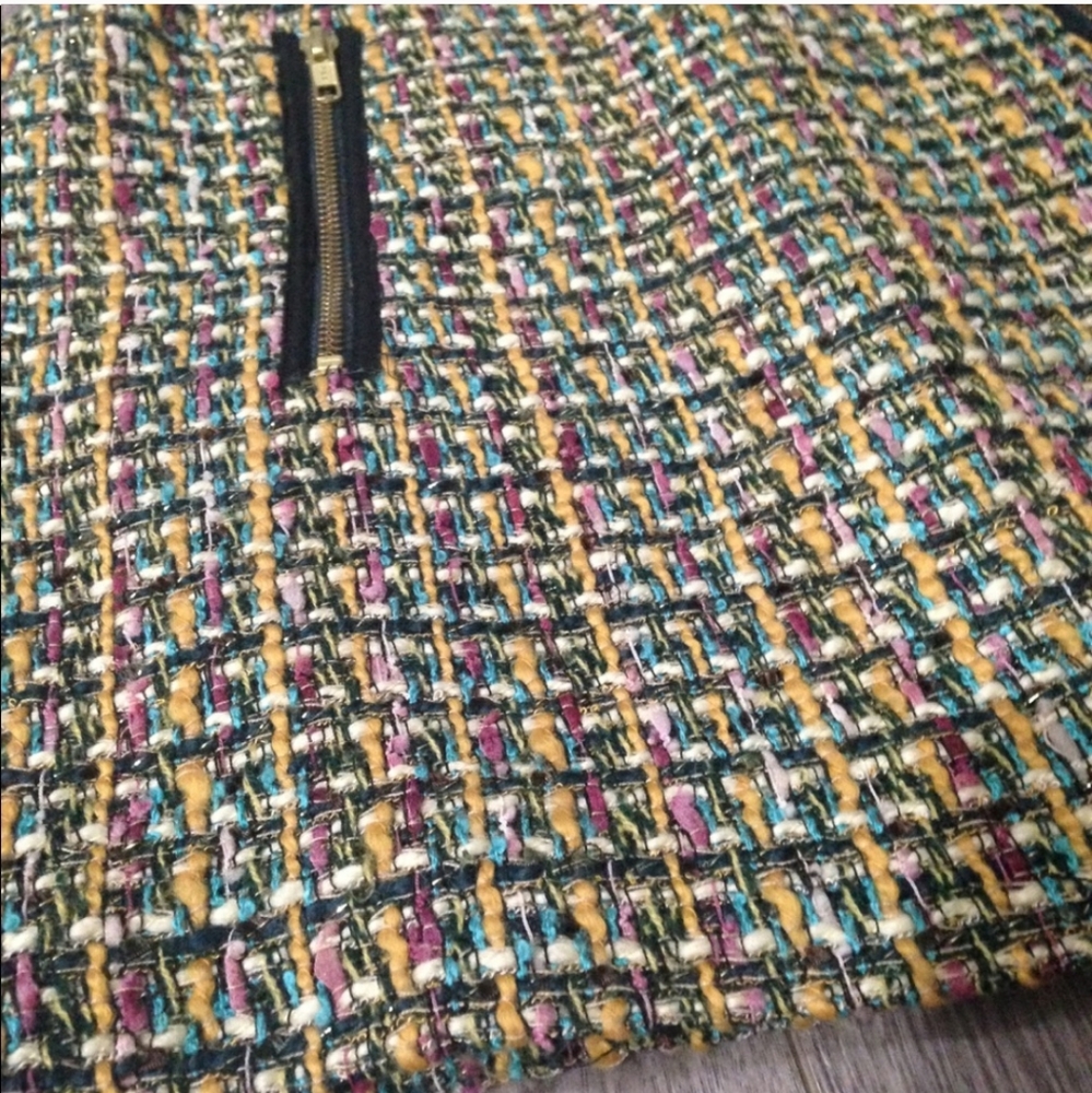 J Crew Tweed Mini Skirt - Picture 2 of 6